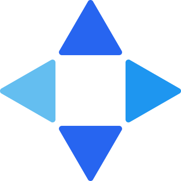 Four triangle open sided